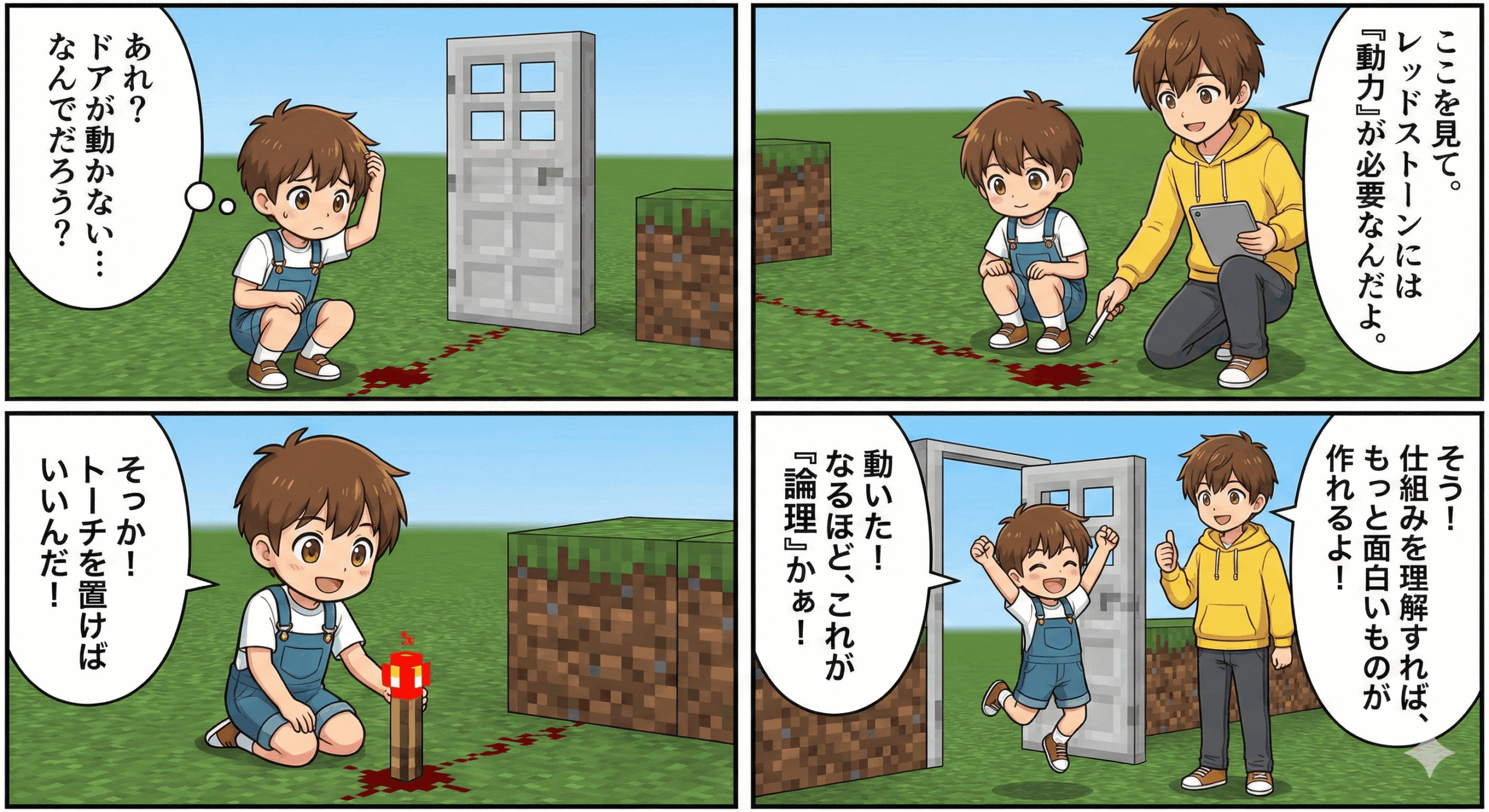マイクラ　レッドストーン　ゲムトレ