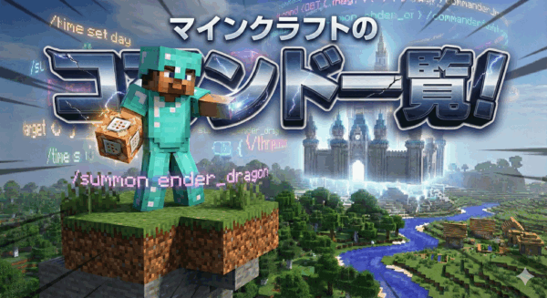 マインクラフトのコマンド一覧