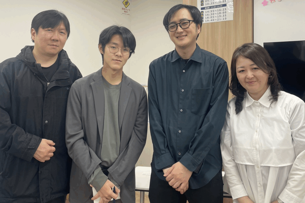 ゲムトレ卒業生　秋庭様ご家族